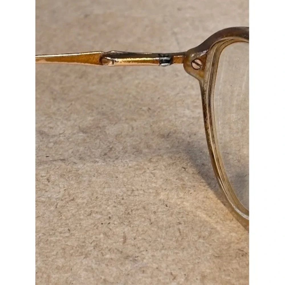 Savvy 220 Brown Oval Cat Eye Eyeglass Frames 53-14-135 Vintage Style